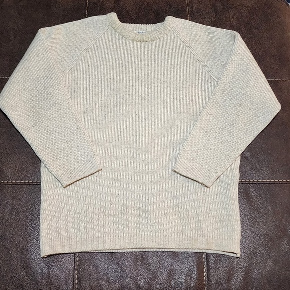 Norsewear Other - Norsewear Sweater Mens Large Beige Wool Crewneck Raglan Knit Pullover Warm
